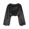 Eco-friendly Faux Fur Short Women's Temperament Wild Coat