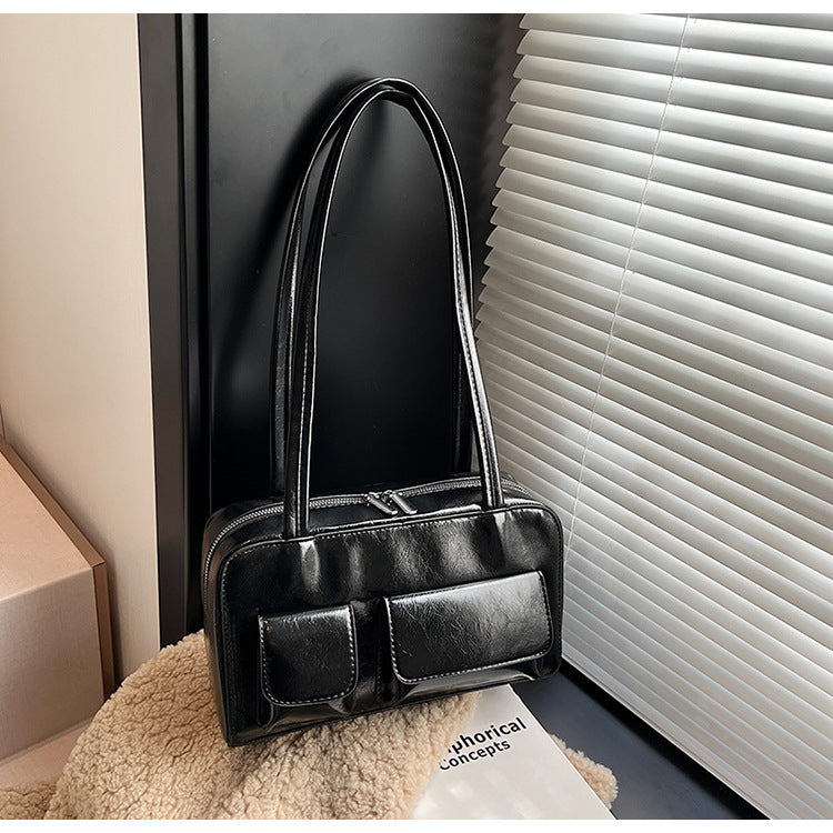 Stylish Multi-pocket Pillow All-match Shoulder Bag