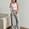Striped Sweet Wide-leg Pants Mopping Casual