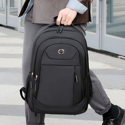 College Student Multi-layer Storage Schoolbag Simple Computer Business Backpack