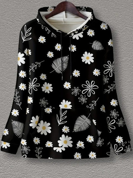 Plus Size, Plus Size Marble Texture Print Round Neck Sweatshirt, Casual Comfortable Plus Size Women's Clothing Without Accessories 5 Reviews 4.0 All Reviews Are From Verified Purchases Small True To