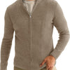 Men's Half-high Collar Cardigan Sweater Coat