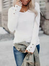 Female leisure Sleeve Clinch Casual Fashion Tops