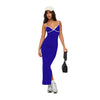 Fashionable Strappy Split Dress For Women