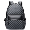 Business Trends Checked Backpack All-matching Casual