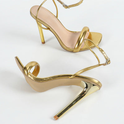 Summer Ankle-strap Stilettos Super High Heel Sandals
