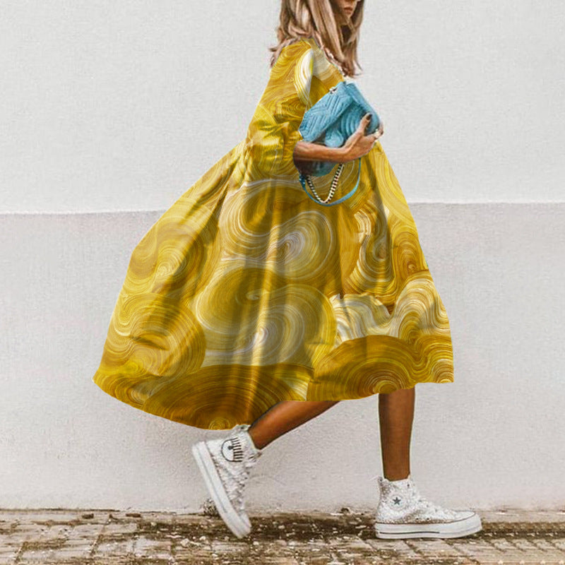 Loose-fitting Womens Dresses From Europe And The US