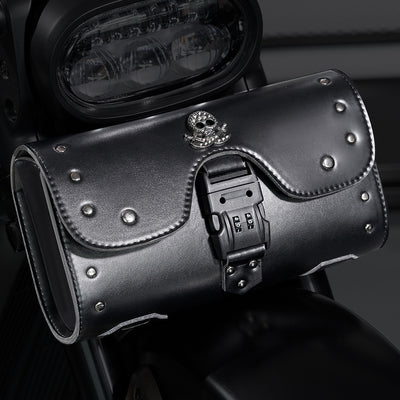 Punk Retro Motorcycle Modification Pannier Bag
