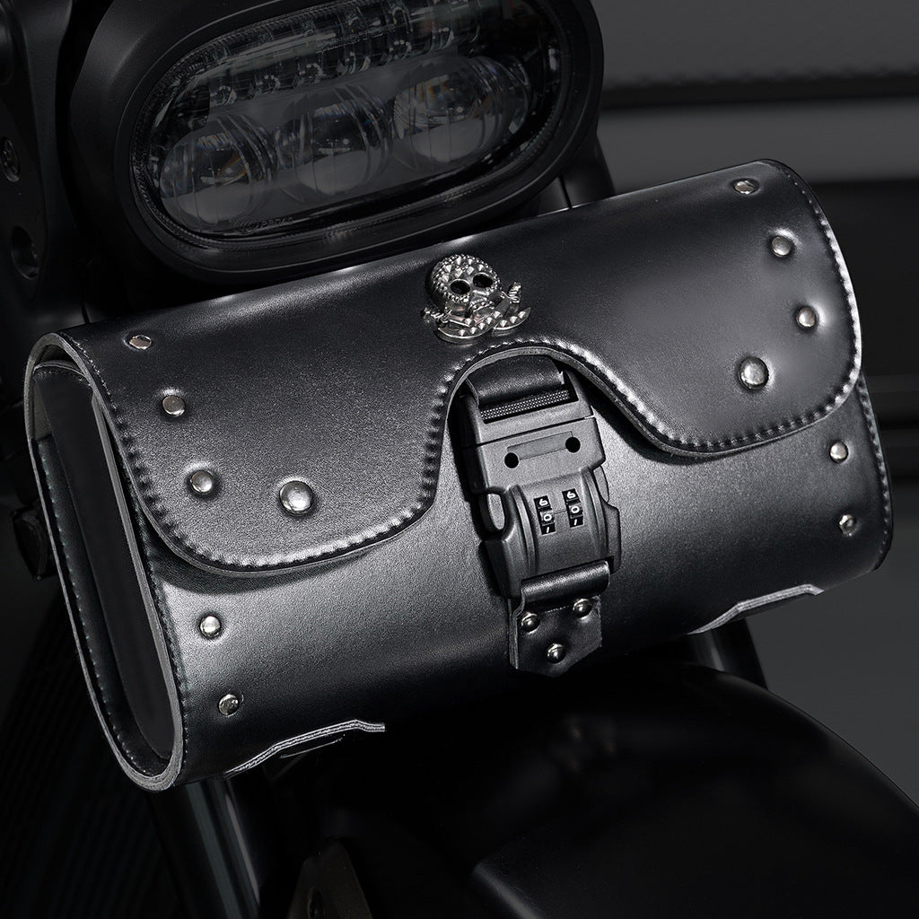 Punk Retro Motorcycle Modification Pannier Bag