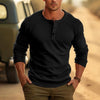 Men's Bottoming Shirt Henry Collar Long-sleeved T-shirt