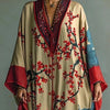 Neck Loose And Comfortable Bell Sleeved Nightgown