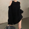 High-end Mock Neck Sweater Dress Women's Season Loose