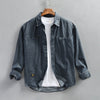 Men's Fashion Wash Vintage Denim Shirt
