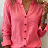 Camicia Casual con Collo Coreana, Vestibilità Comoda e Versatile, di Tendenza