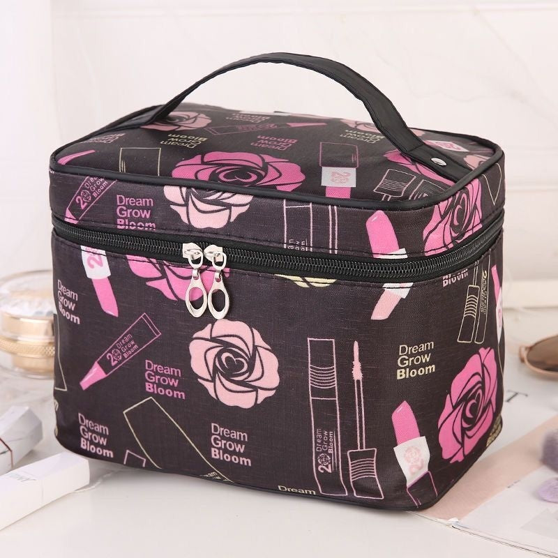 Large Capacity Color Ding Makeup Bag Foldable