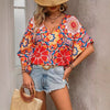 Nuova T-shirt casual da donna a maniche corte