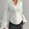 Stylish Minimalist Slim Fit Design For Women With Long Sleeves