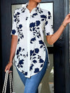 Top stampato da donna alla moda