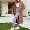 Long Knitwear Loose Pockets Cardigan Sweater Coat