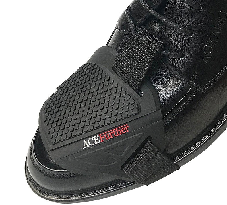 Shoe glue hanging gear shift pad