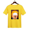 T-shirt stampata girocollo da uomo e donna