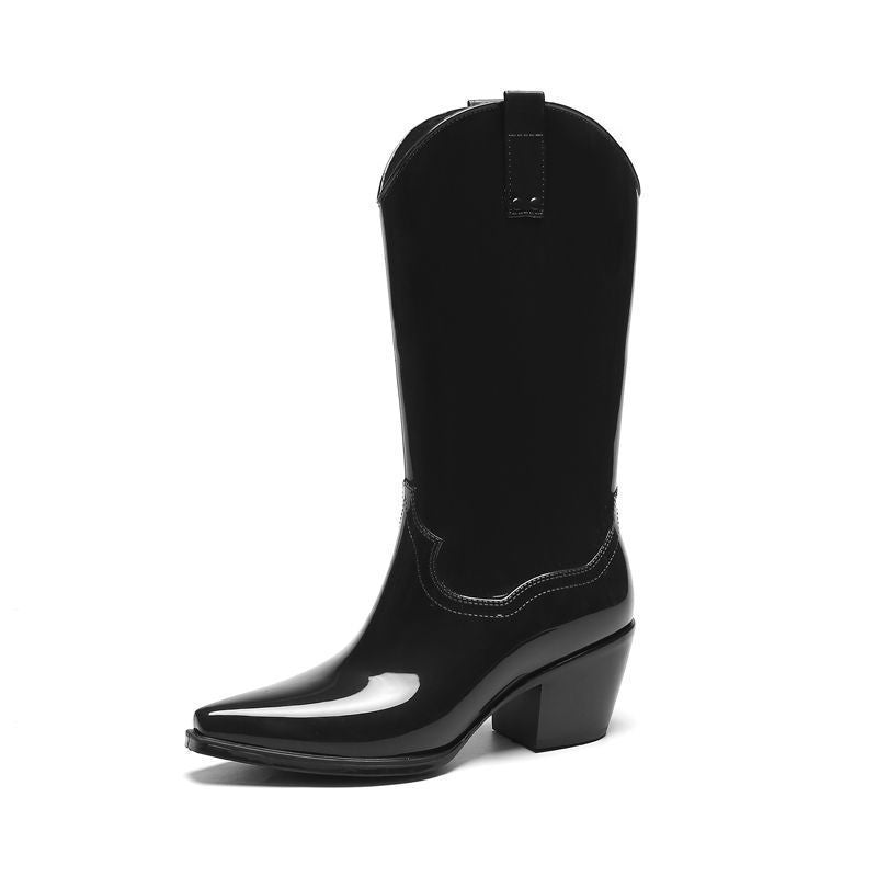 Women's Rain Boots New Non-slip Durable Wear-resistant Cold-proof Deodorant