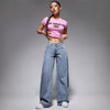 Retro Straight-leg Pants Loose Denim Trousers