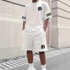 Completo casual da uomo sportivo a maniche corte
