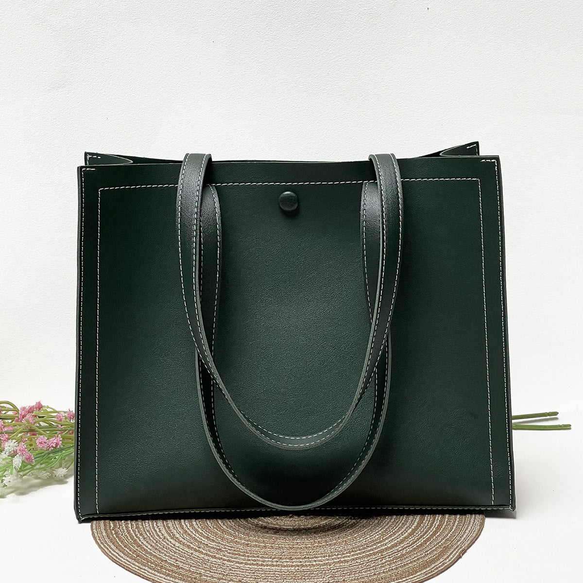 Fashion Fashion Tote European And American Fashion Embossed Portable