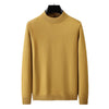 Men's Half-high Collar Warm Long Sleeves Knitwear
