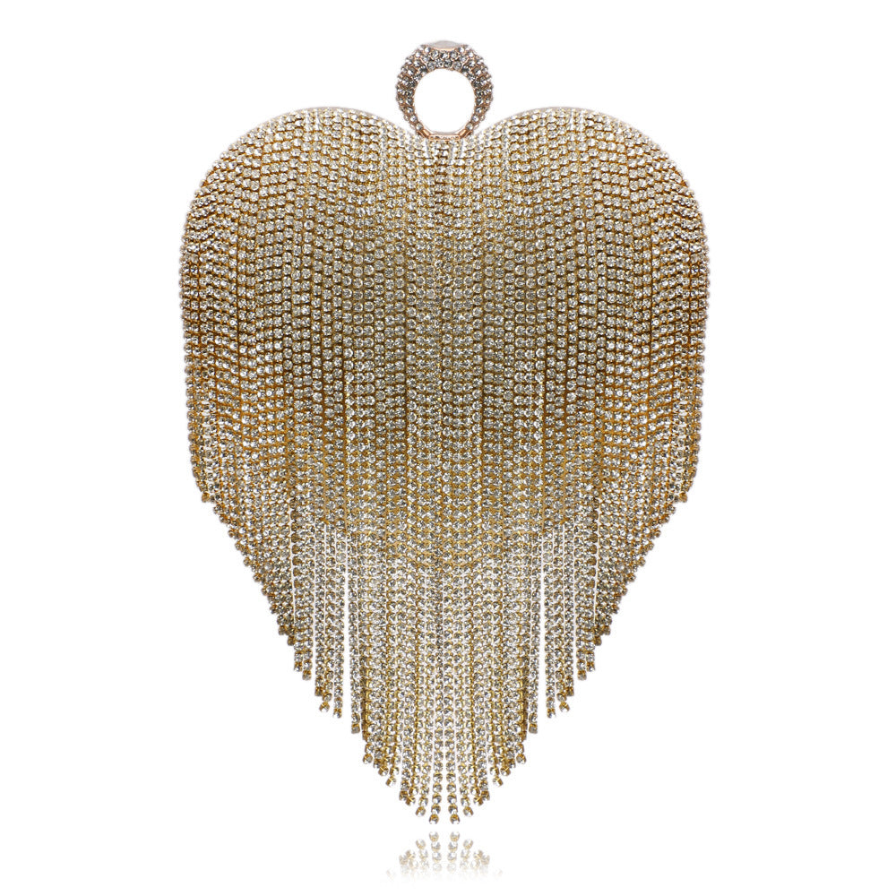 Borsa da pranzo con nappa coordinata, colore puro, da donna