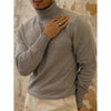 Autumn And Winter Turtleneck Cotton Sweater Male Long Sleeves Inner Wear Men's Knitwear