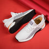 Men's Round Head Mesh Fabric Casual Shoelace Invisible Height Increasing
