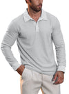 Men's Lapel American Casual Vacation Long Sleeve