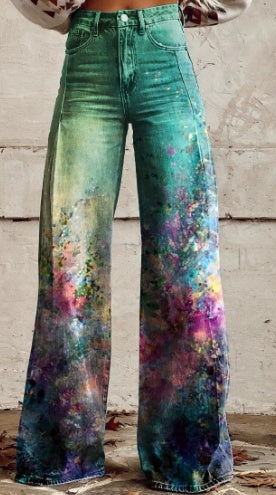 Women's Casual Pants Thin Imitation Jeans