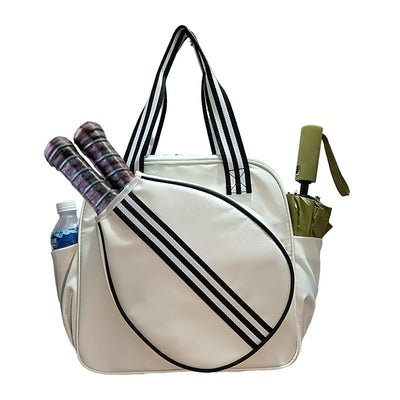 Borsa a tracolla da donna con grande capacità per racchetta da badminton