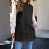 Stand Collar Sleeveless Warm Vest New Zipper Vest