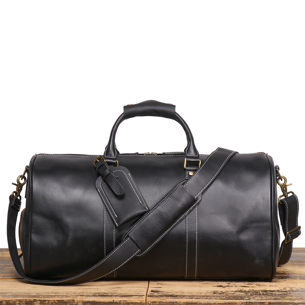 Men's Fashion First Layer Cowhide Travel Bag