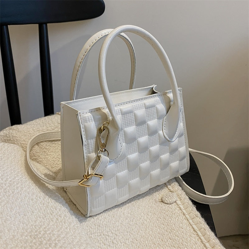 Western Style Small Square Bag Elegant Retro Fashion Shoulder Crossbody