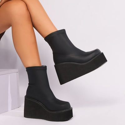 Plus Size Fashion Stocking European And American Fashion Women's Boots