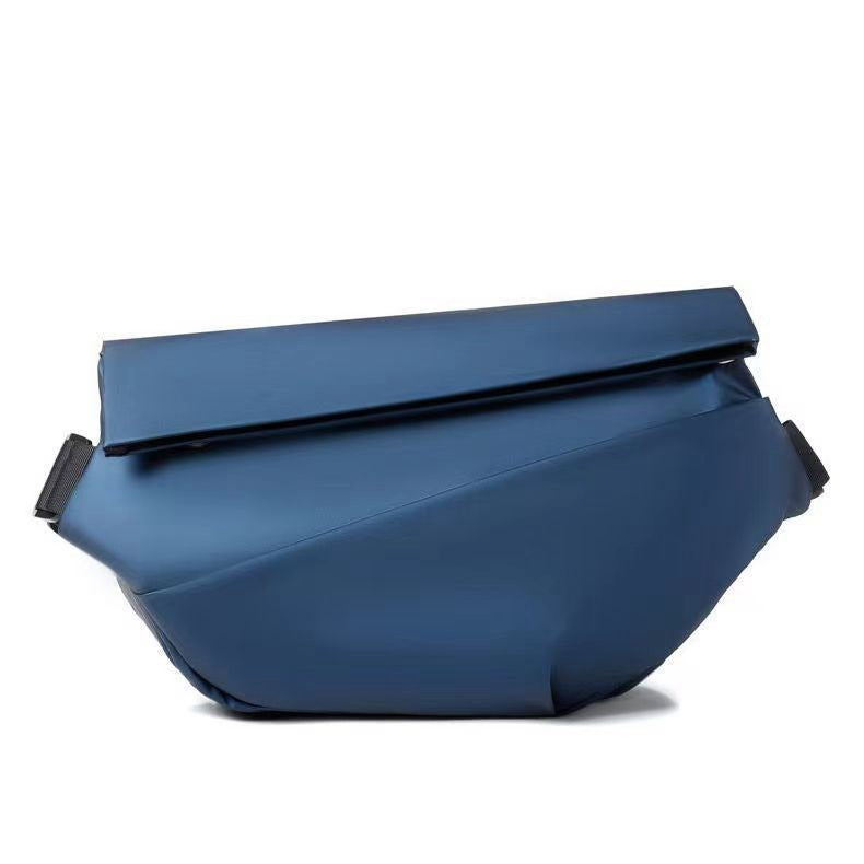 Fashion Brand Men's Functional Crossbody Bag Waterproof Lightweight Motorcycle Trendy Cool Single-shoulder Bag