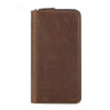 New Long Genuine Leather Wallet Men's