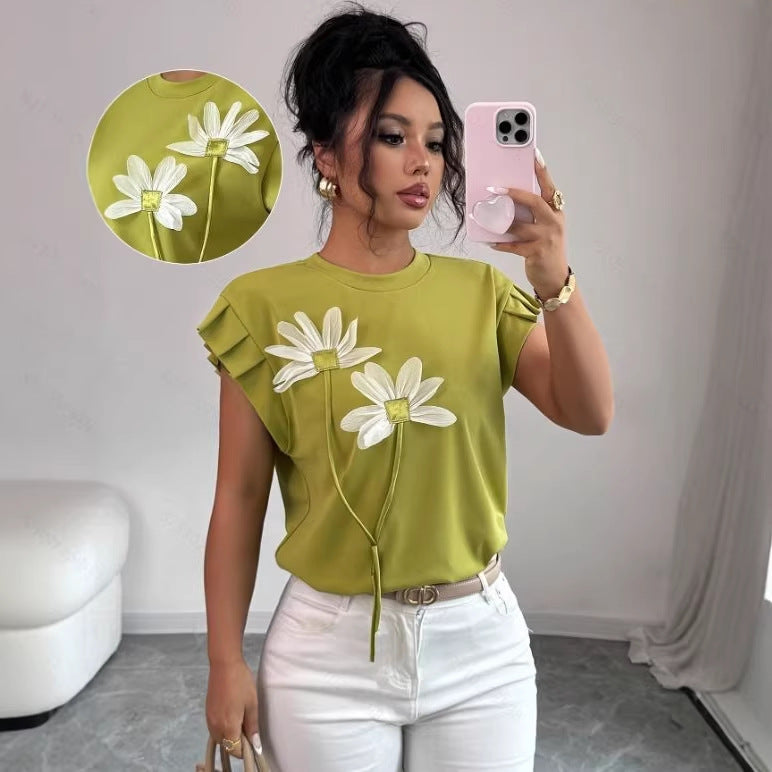 Summer Slimming Figure-flattering Designer Top