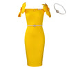 Abito elegante tridimensionale floreale da donna