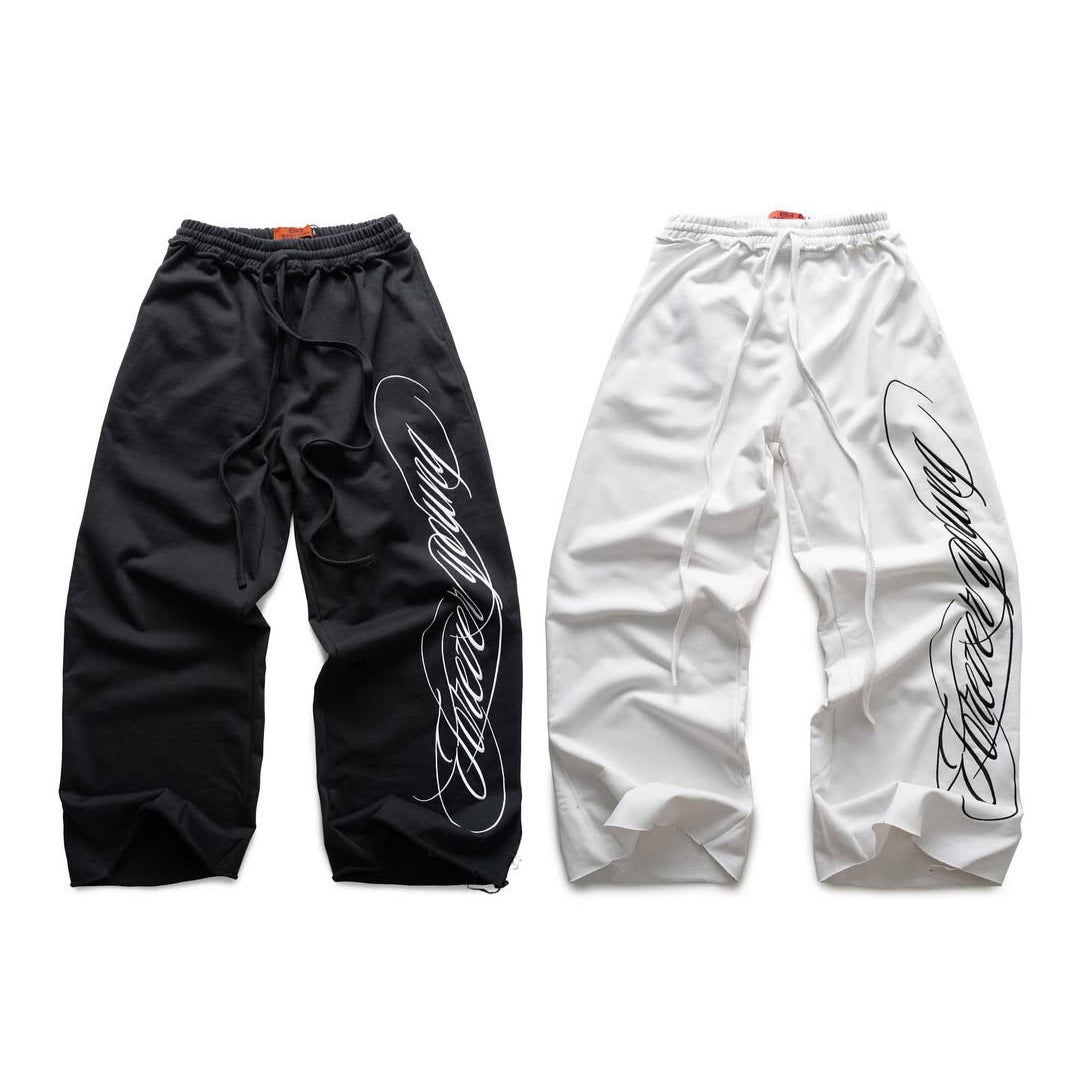 Pantaloni eleganti da uomo con stampa di design