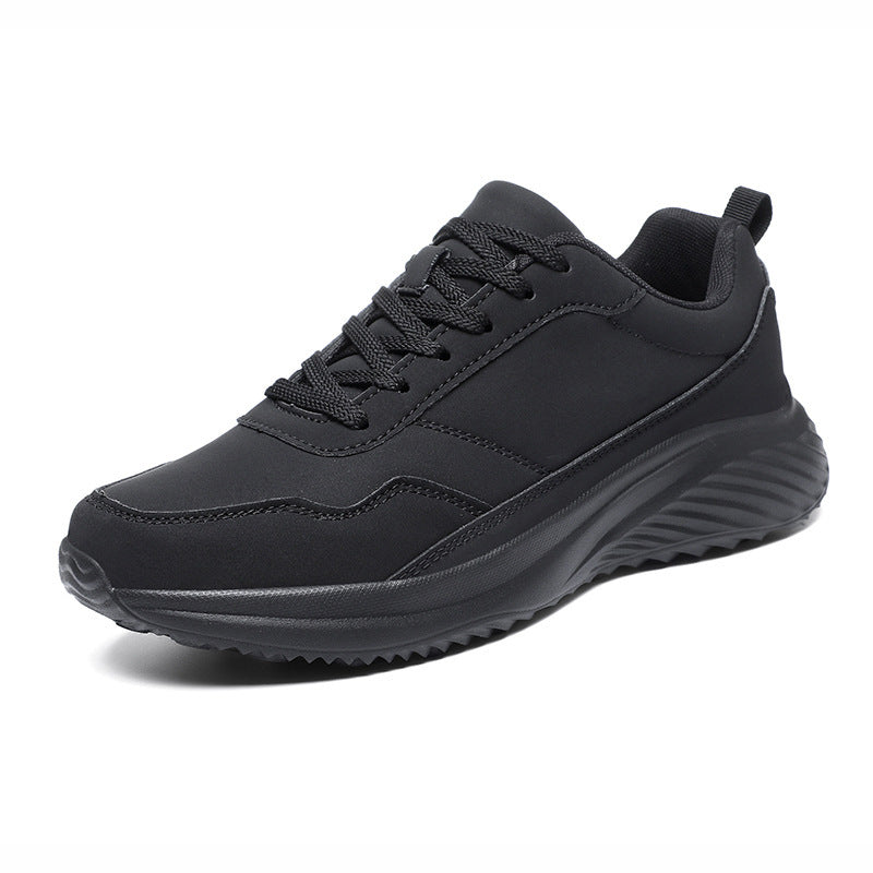Black Autumn Soft Bottom Casual Running Shoes