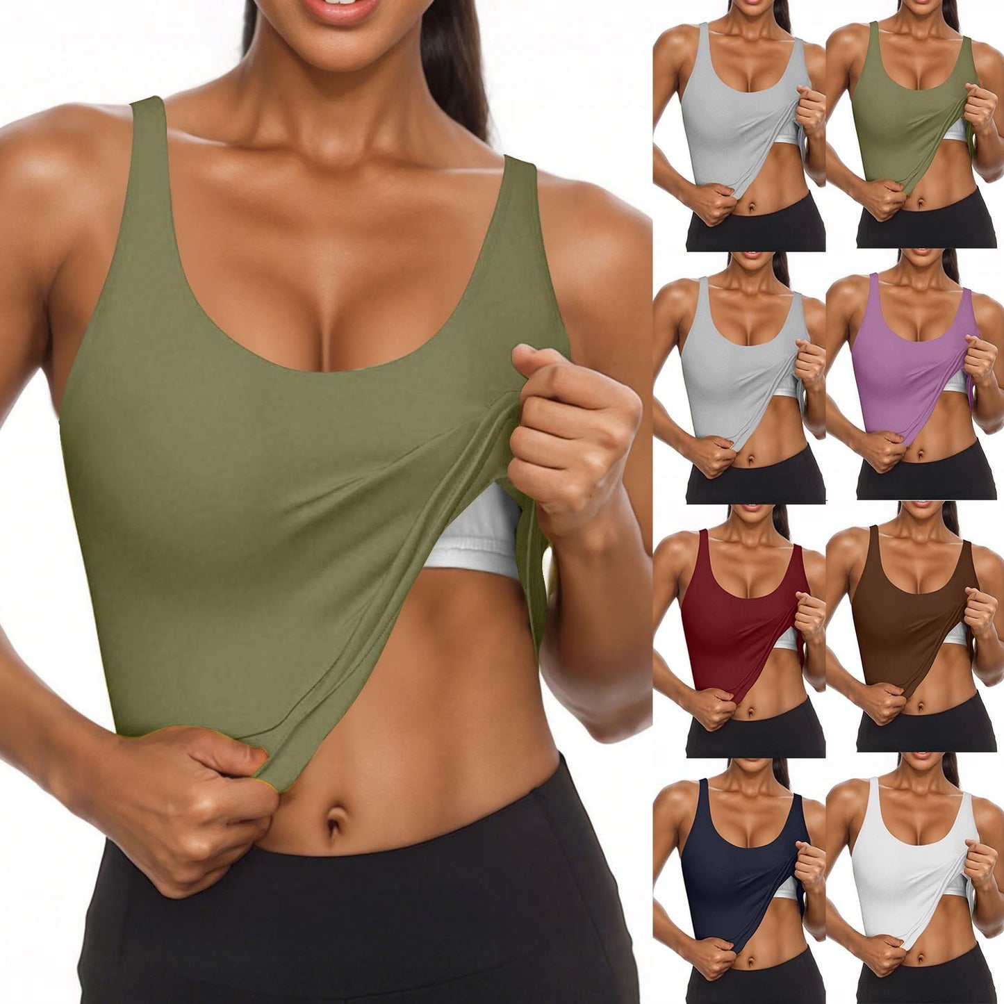 Gilet imbottito estivo casual alla moda da donna