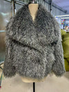 Fashion Fox Fur Fur Coat Fluffy Plush Women's Clothing