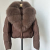 Women's Short Western Style Fashionable Warm Down Jacket
