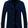 Autumn and Winter New Men's Woolen Coat Men